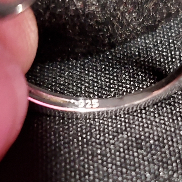 3.51 Carat Natural Round Cut Amethyst & Diamond Ring - Picture 4 of 4